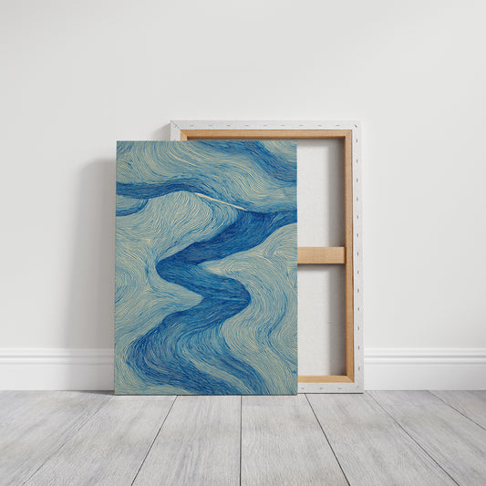 Currents of Blue and White