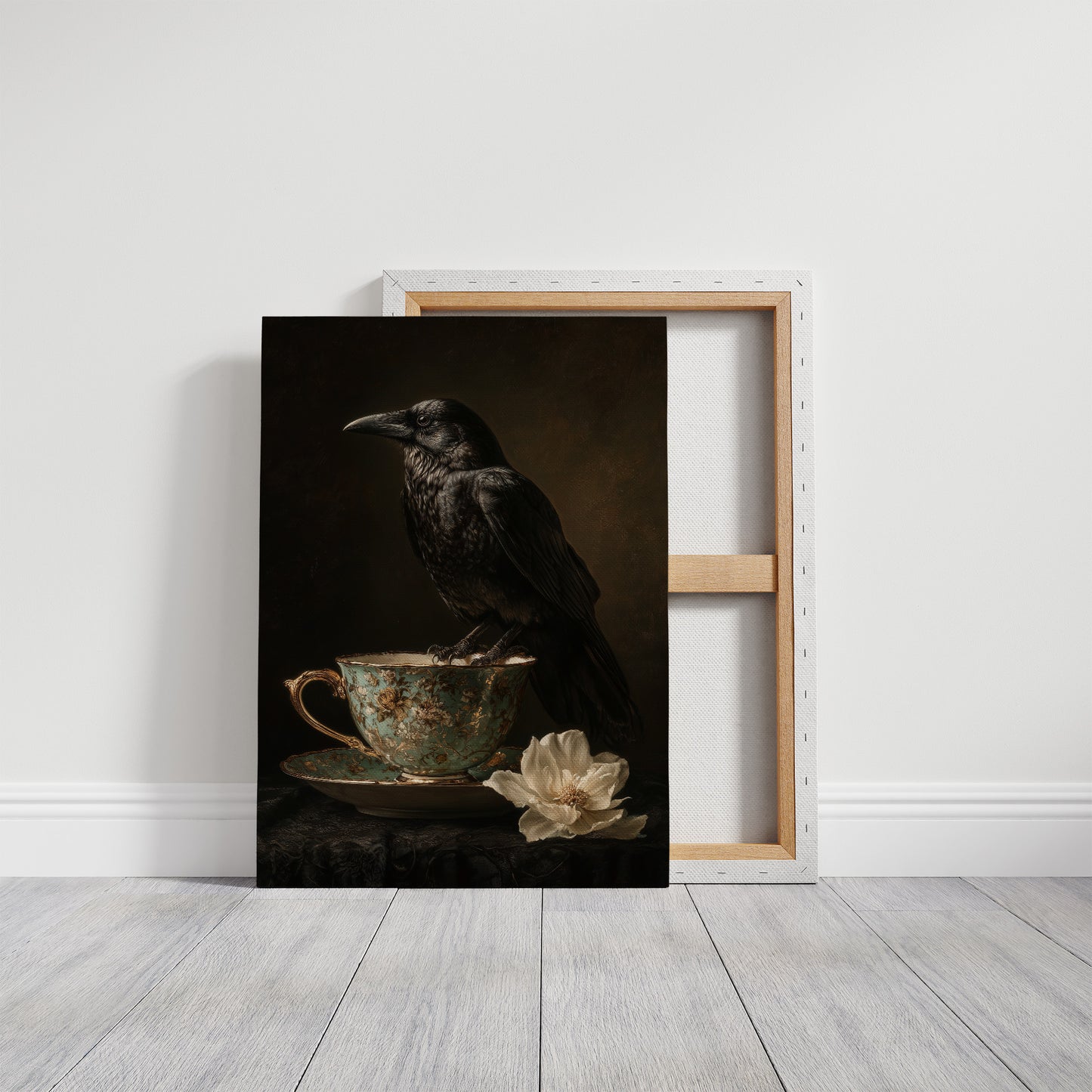 Raven's Teacup In Fading Light