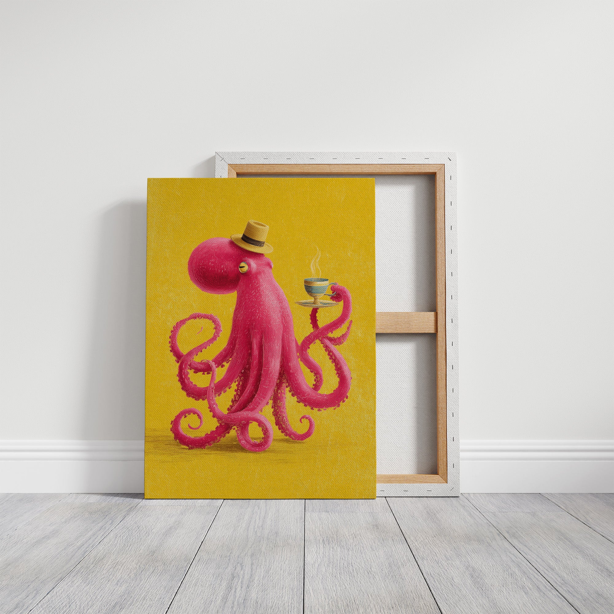Octopus, Top Hat, Tea Time