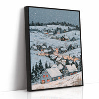 Village in the Snowy Hollow