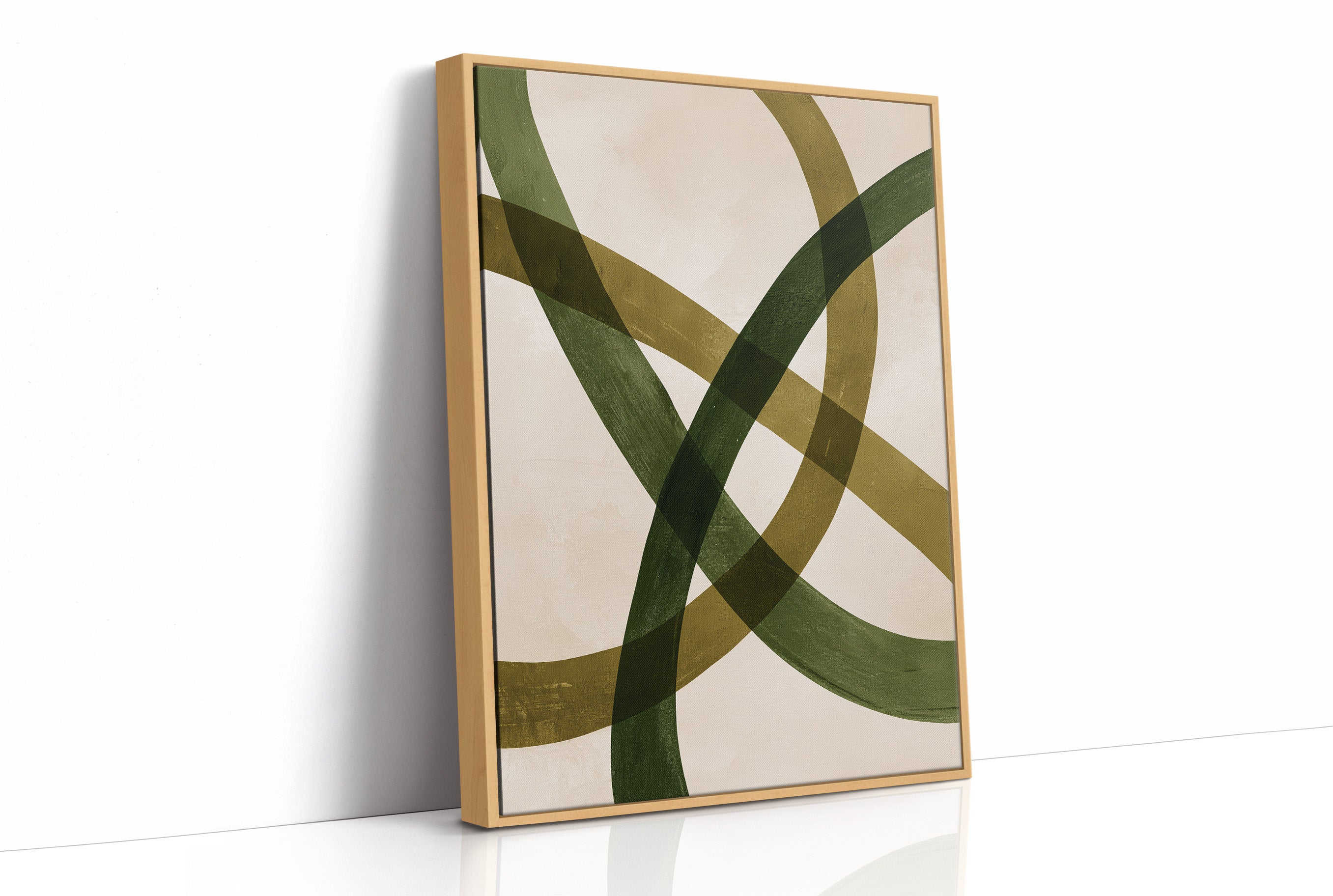 Olive Currents In Still Motion