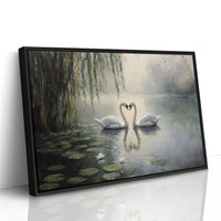 Swans Dance Among Lotus Dreams
