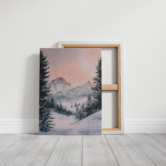 When Mountains Cradle the Snow