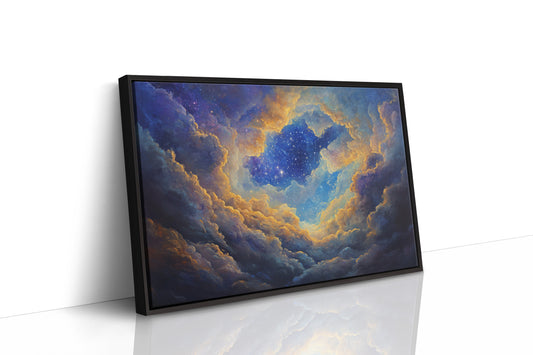 Heaven Opens Its Golden Gates