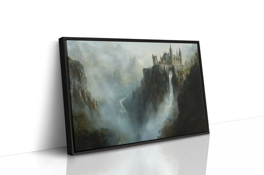 Ancient Spires Pierce Mountain Mist
