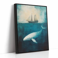 Deep Blue Silence and the Whale