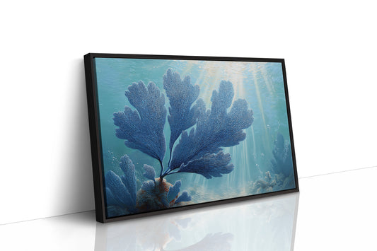 Blue Coral Dances With Light