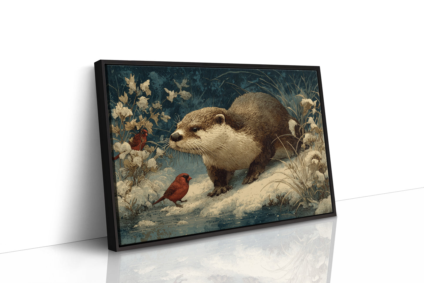 The Otter and the Cardinals