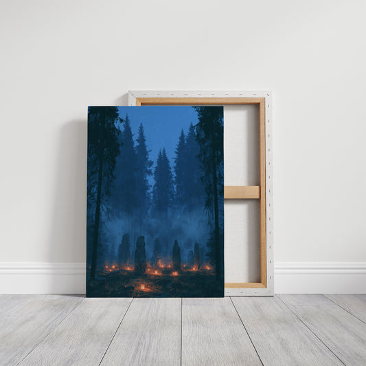 Vigil in the Blue Hour