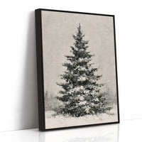 Lone Pine in Snowfall