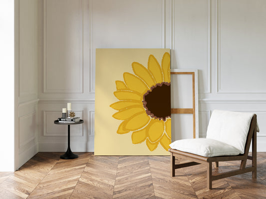 Petals Catch The Morning Gold