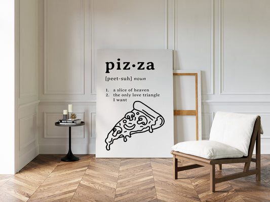 Dictionary Dreams Define Perfect Pizza