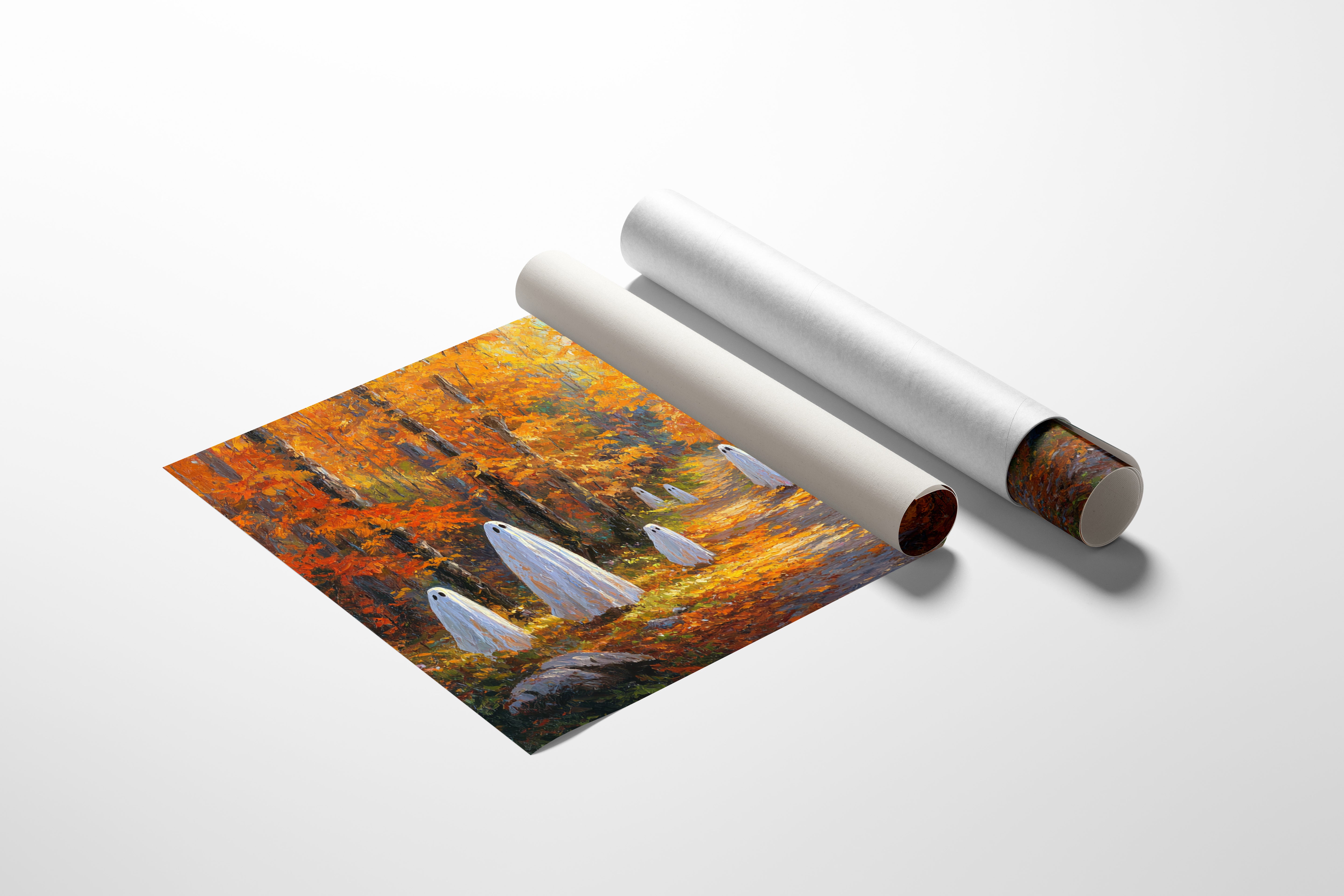Specters Among the Autumn Fire