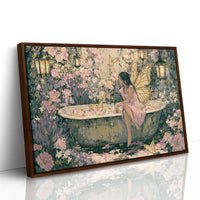 Fairy in the Rose Bath Garden