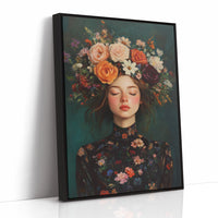 Floral Reverie in Midnight Bloom