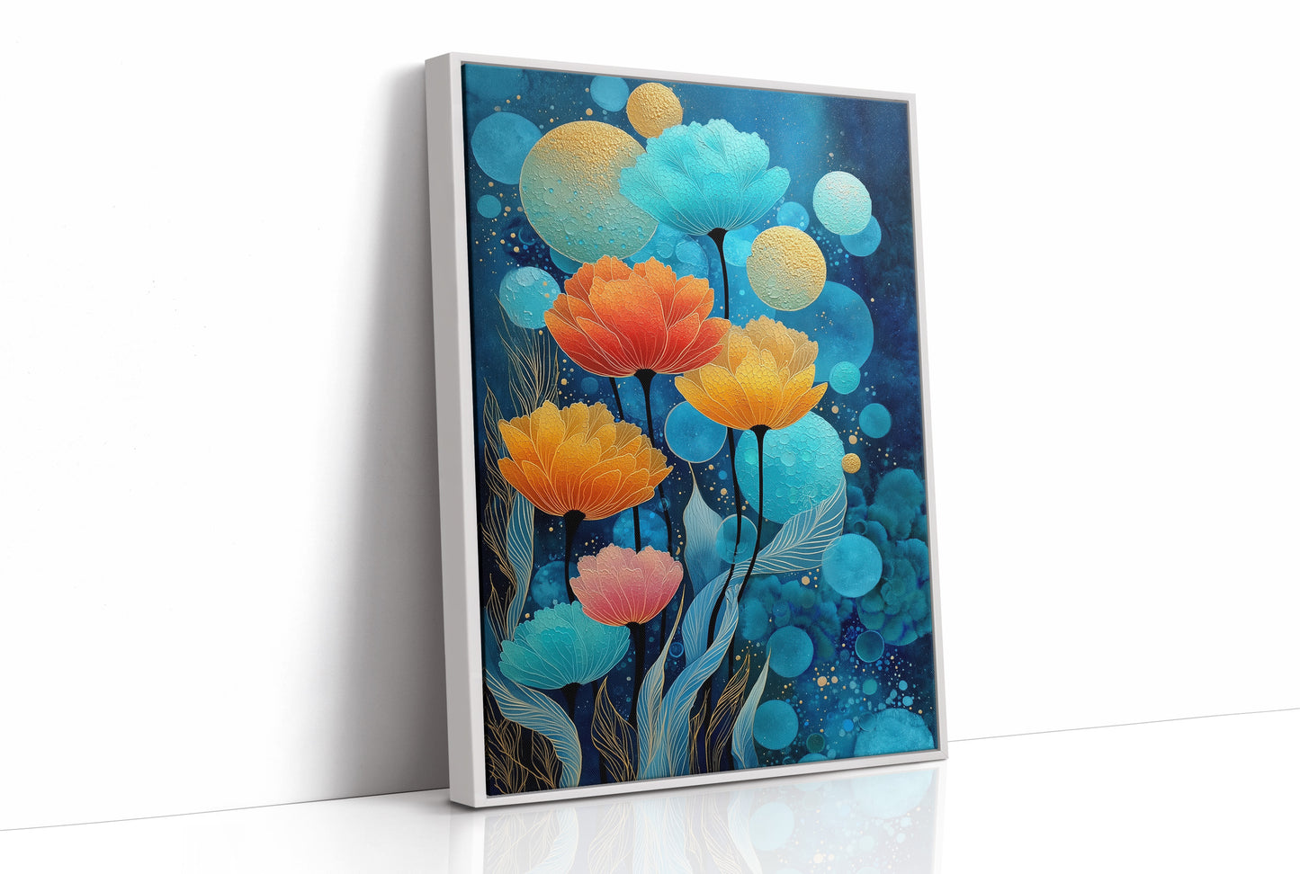 Poppies Dance In Midnight Waters