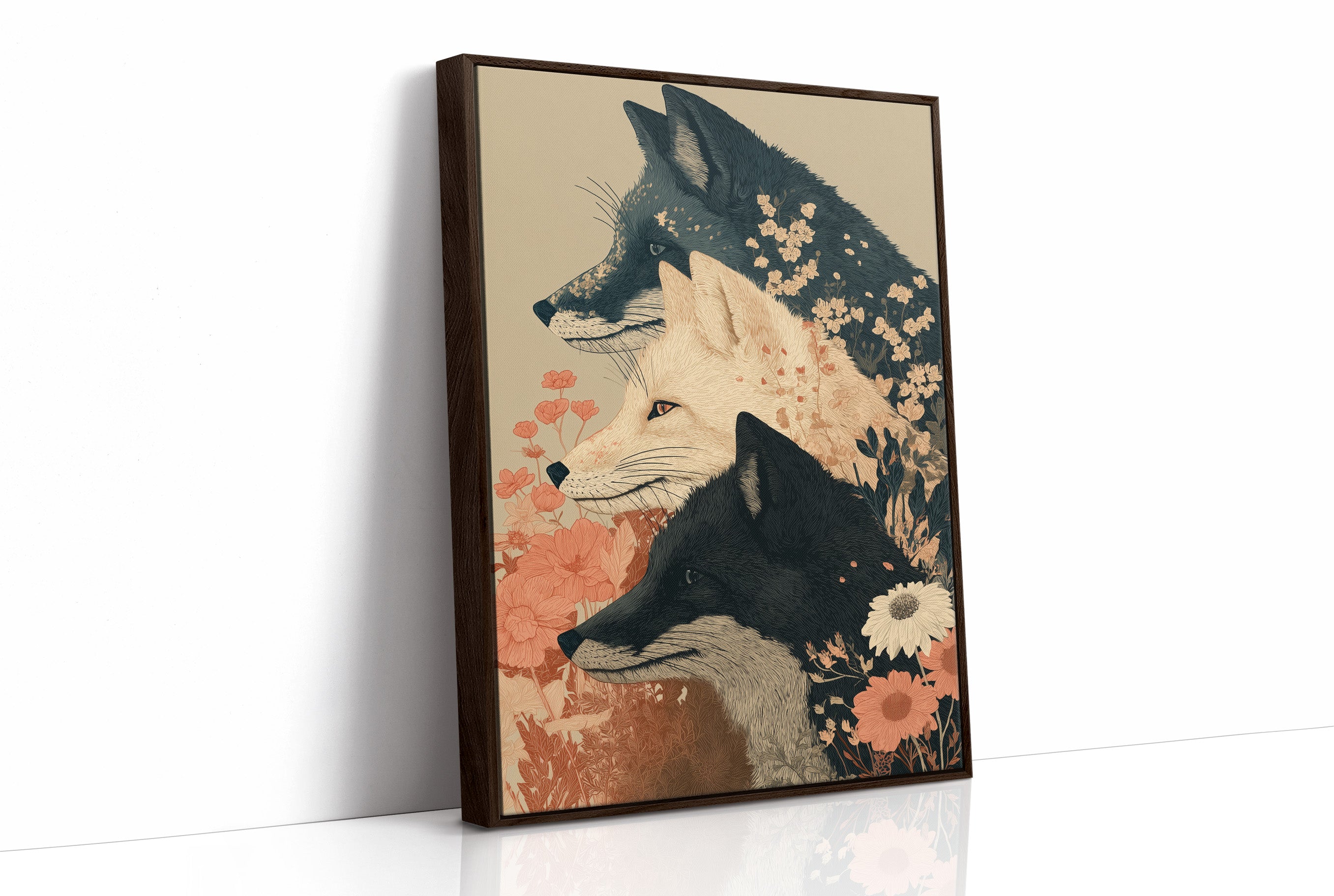 Three Foxes, One Direction