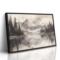 Alpine Lake Holds Mountain Memories