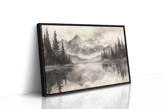 Alpine Lake Holds Mountain Memories