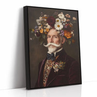 Velvet Gentleman in Wildflower Crown