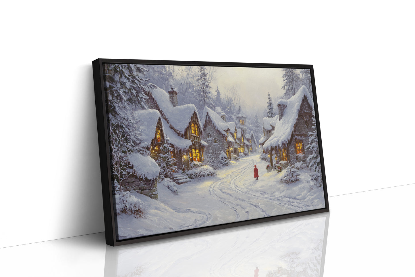 Winter Village Glows With Stories