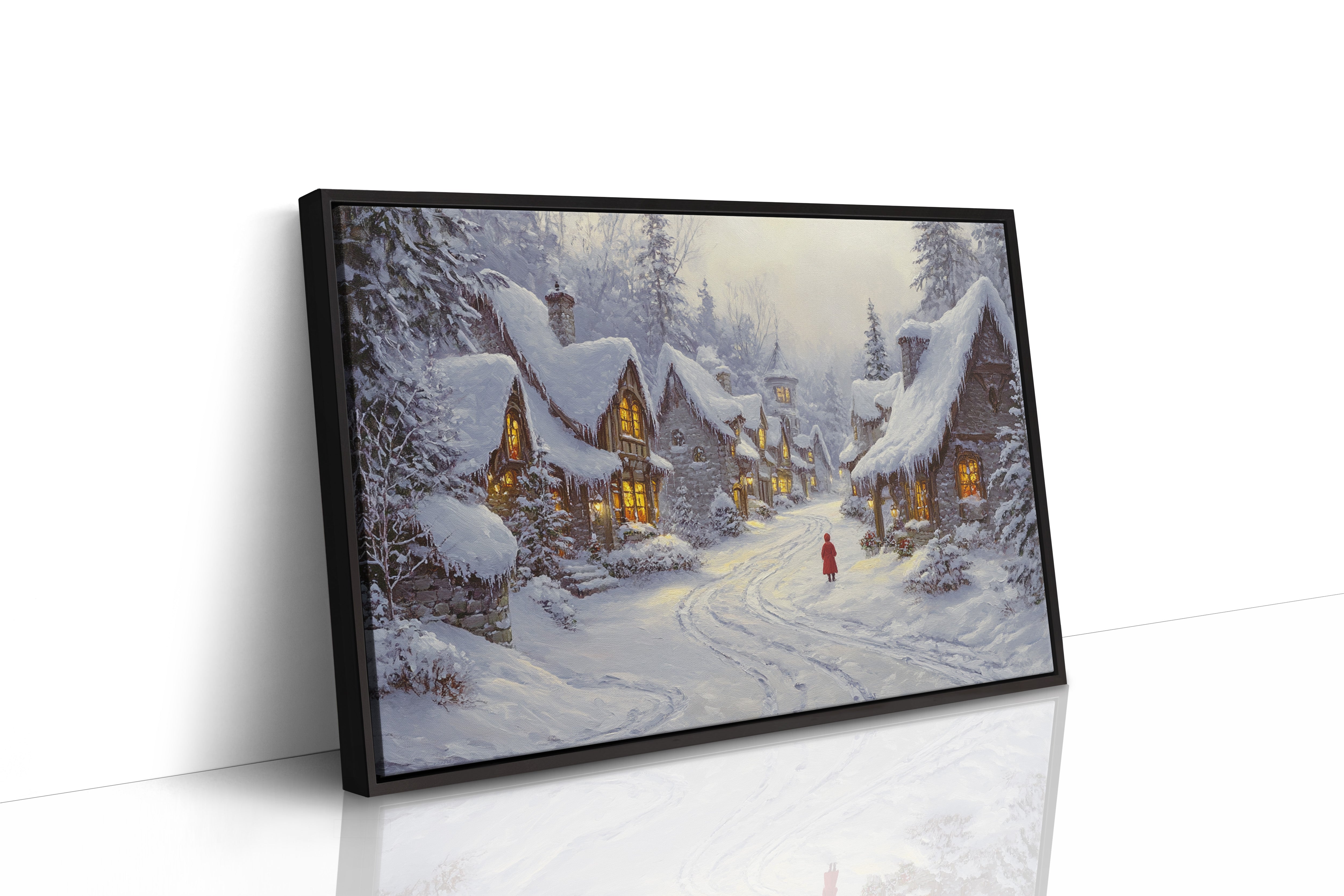 Winter Village Glows With Stories