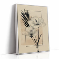 Tropical Lines Meet Gentle Petals