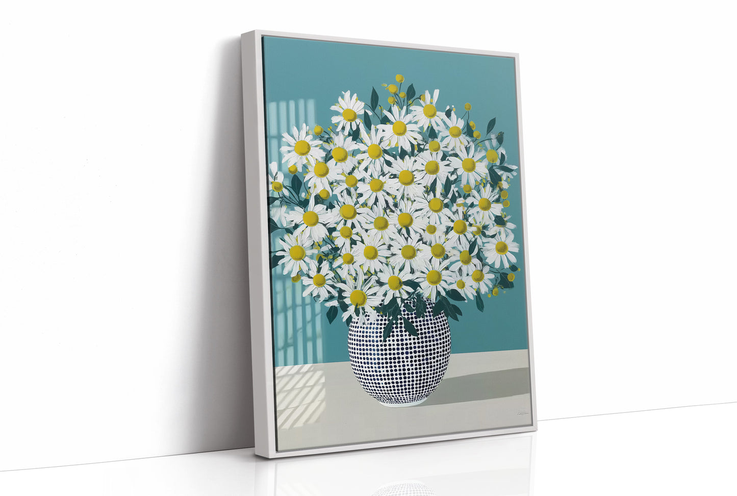 Daisies Dance In Morning Light