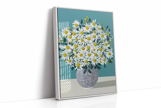 Daisies Dance In Morning Light