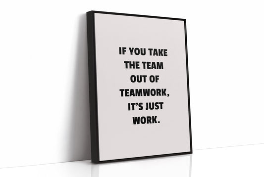 Teamwork Makes Work Meaningful