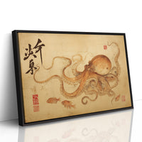 Ancient Seas On Parchment Scroll