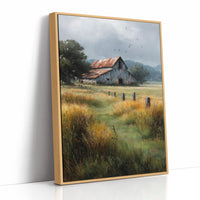 The Old Barn Remembers Rain