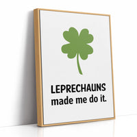 Blame It on the Leprechauns