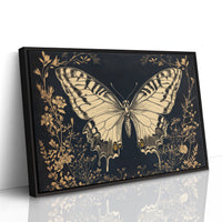 Midnight Garden's Golden Wings Unfold