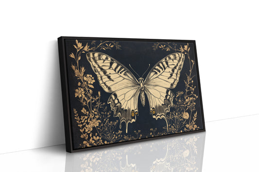 Midnight Garden's Golden Wings Unfold