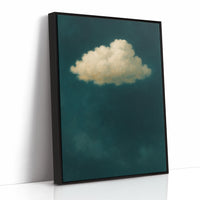 Lonely Cloud in Emerald Silence