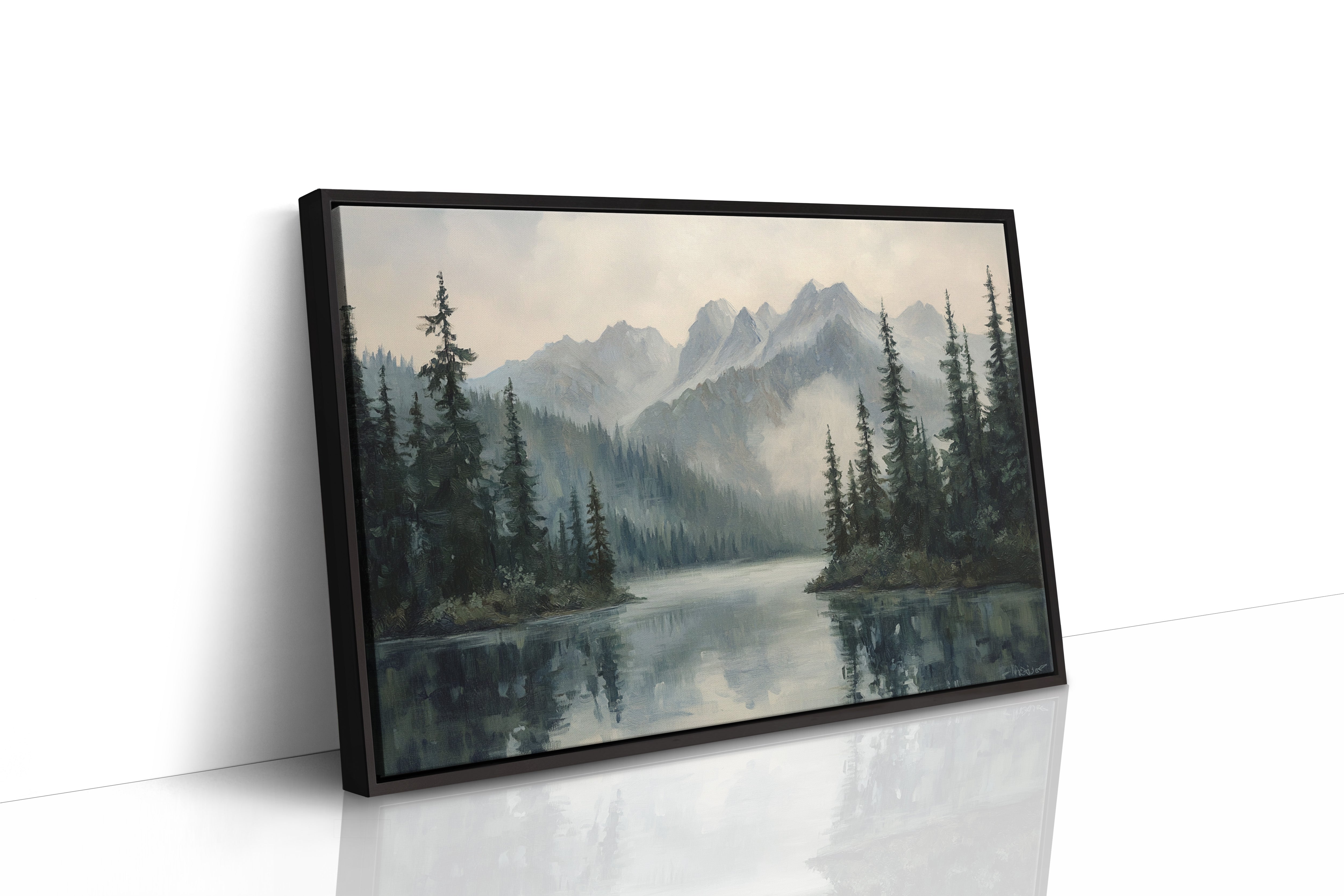 Where the Mountains Sleep in Silence