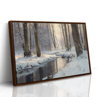 Winter Creek Finds Golden Light