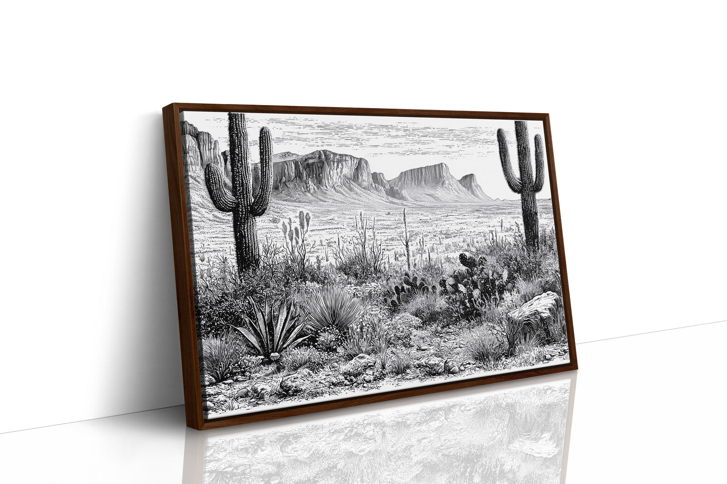 Etched in the Desert Silence