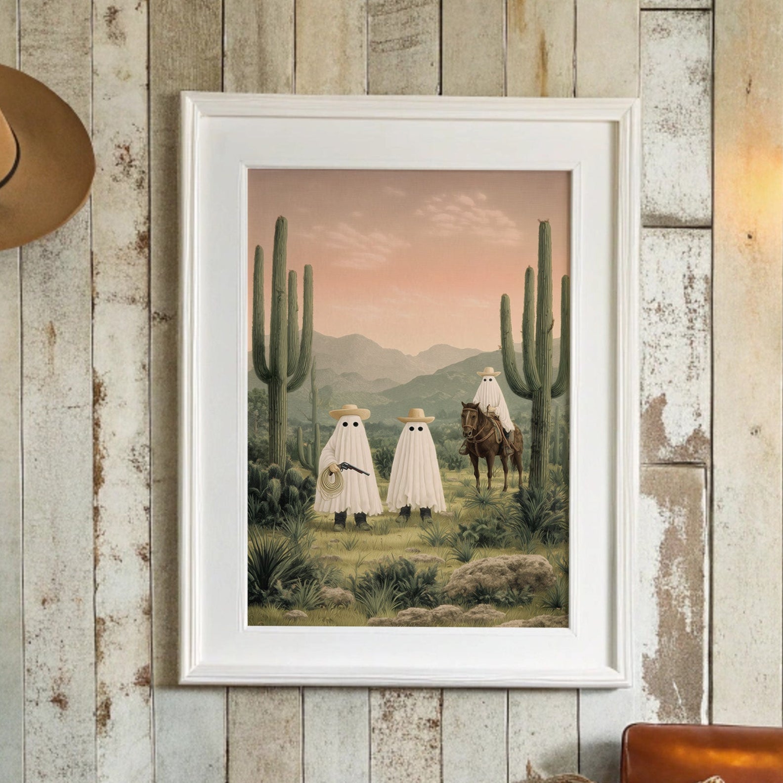 Ghostly Riders Meet Desert Dawn