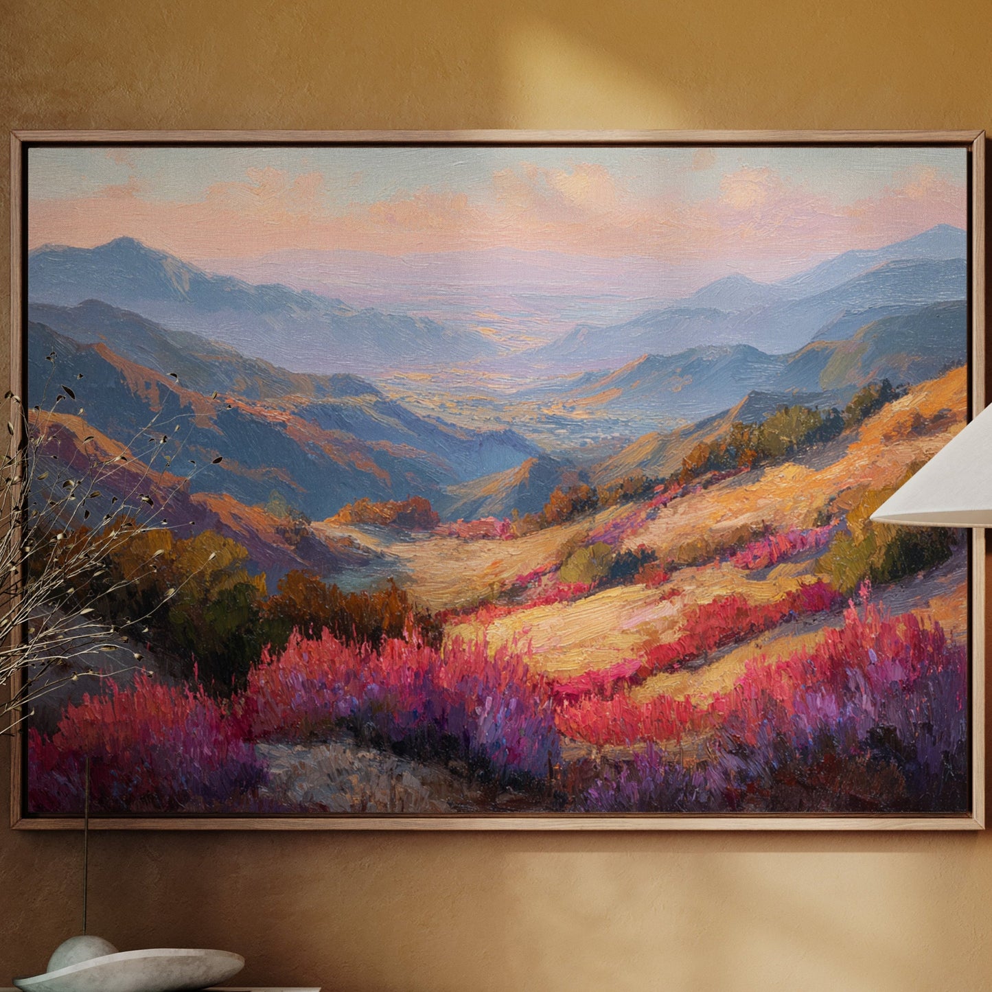 Valley of Crimson Blooms