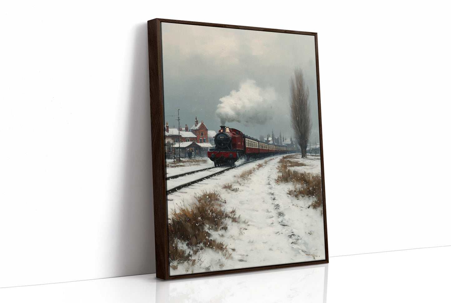 Departing the Snowy Station