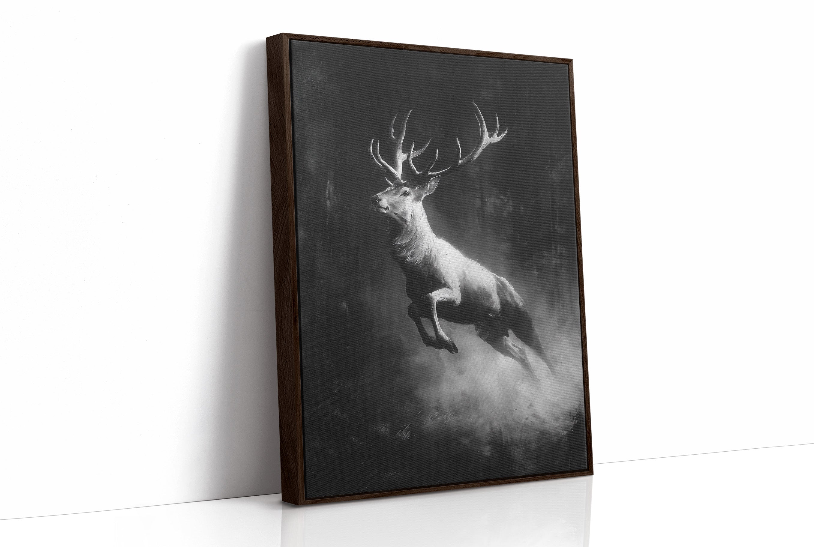 Antlers Through the Midnight Fog