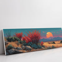 Desert Bloom at Sundown