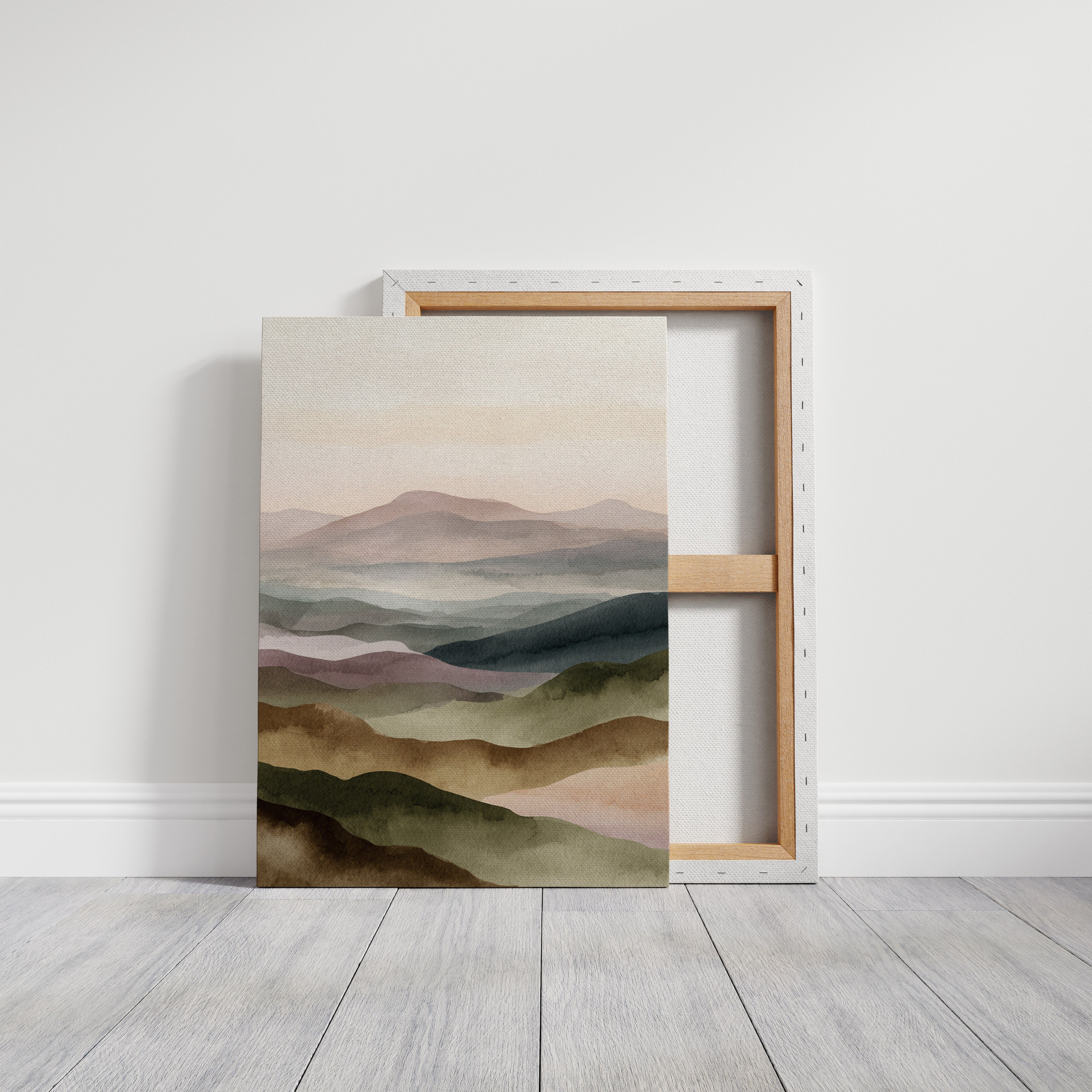 Mountains Breathe in Gentle Hues