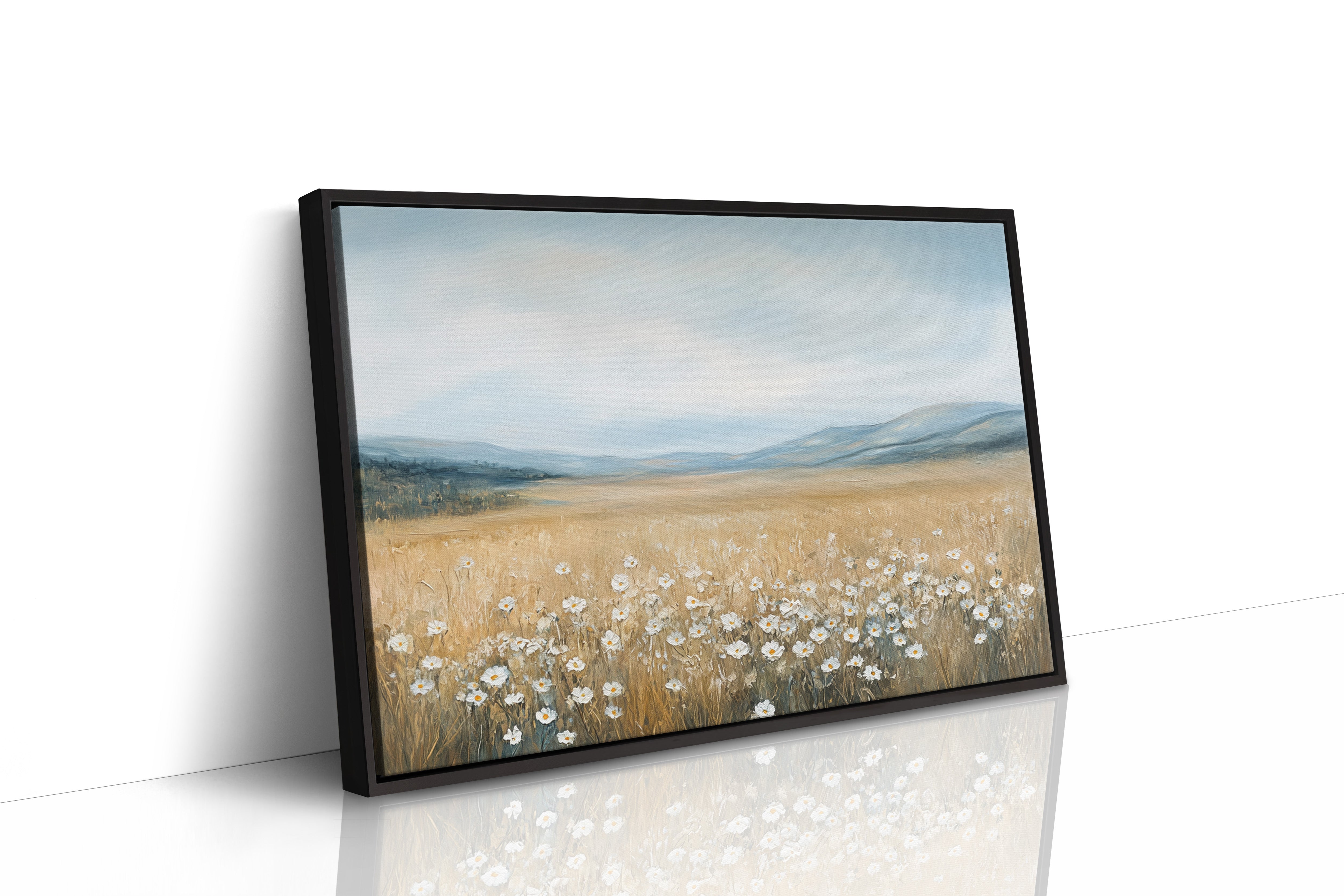 Daisies Dance Through Golden Fields