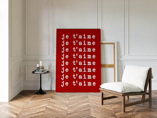 French Love Letters Paint Forever