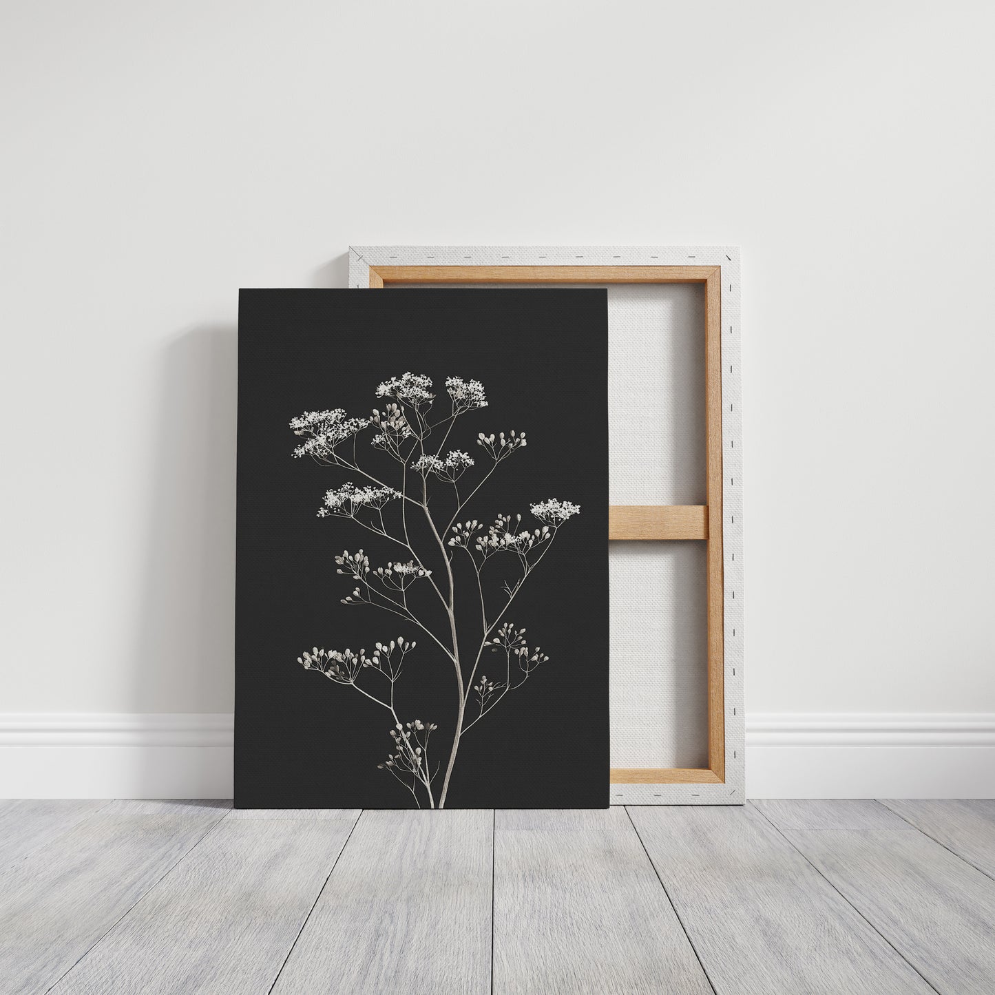 Silent Blooms Against Dark Skies