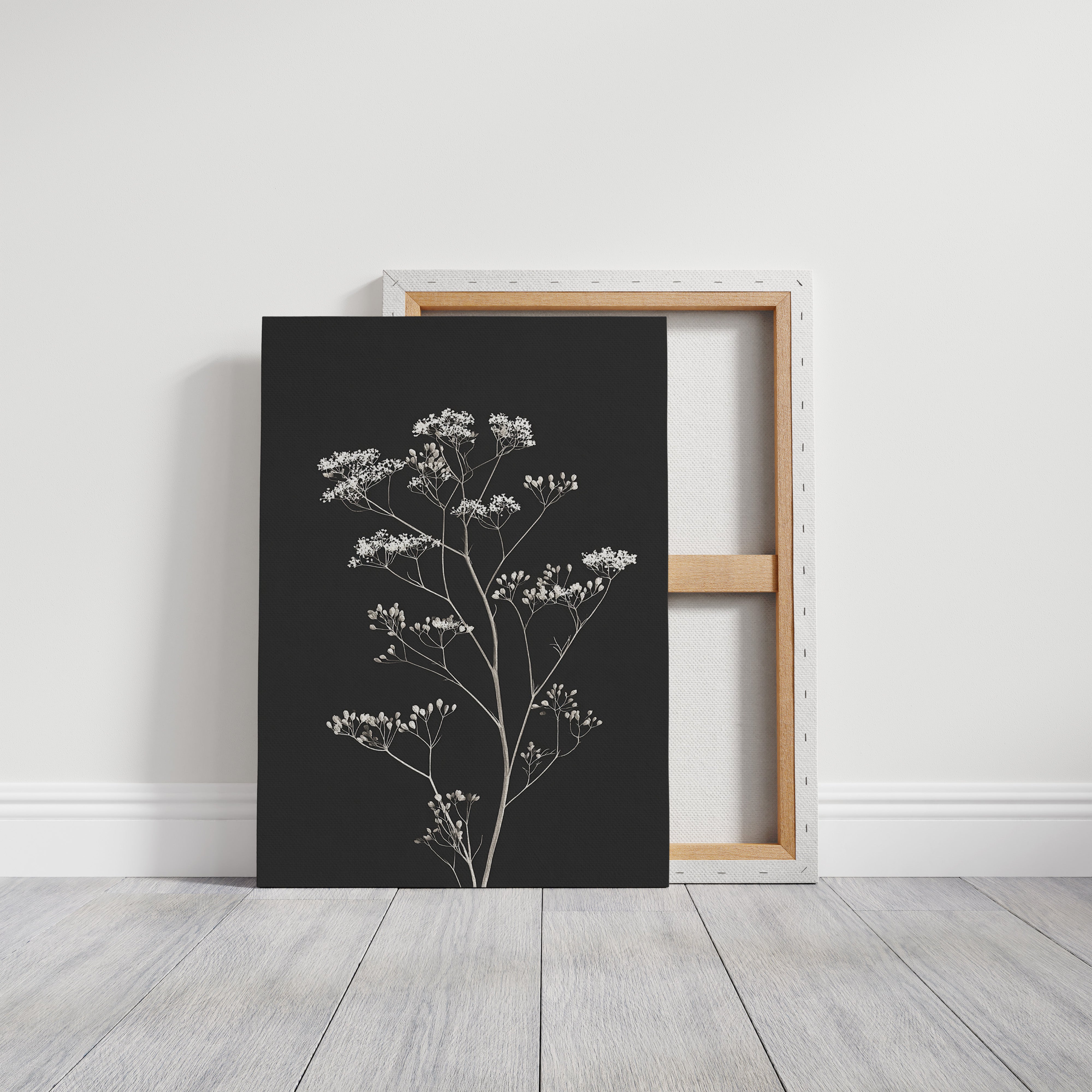 Silent Blooms Against Dark Skies