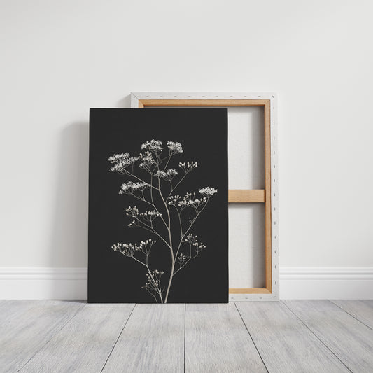 Silent Blooms Against Dark Skies